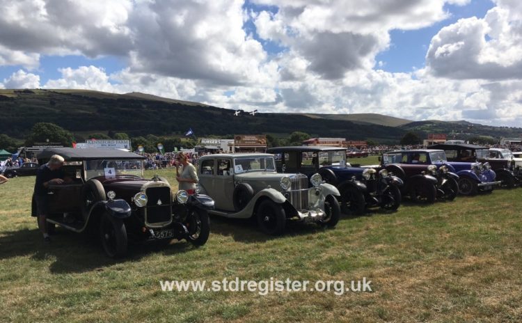 Vintage Sunbeams at the 2018 Okehampton Show