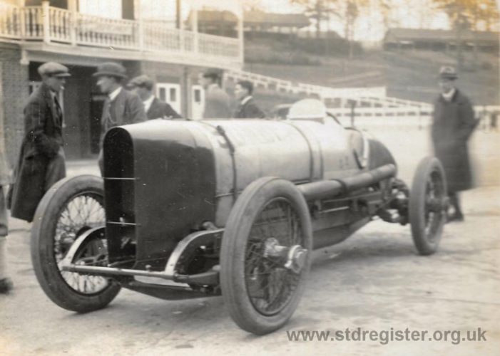 The 350hp Land Speed Record Sunbeam at Brooklands