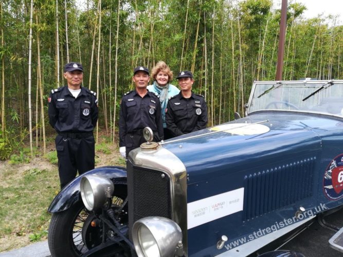 Sunbeam on the road in China