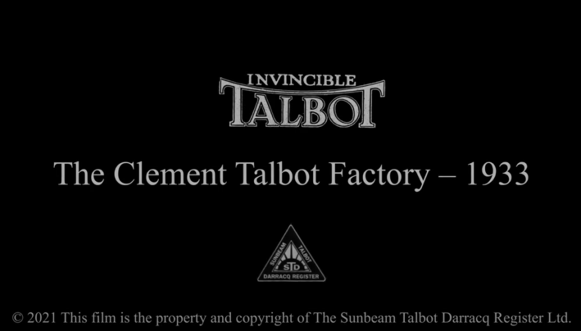 Talbot factory film